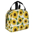 thumbnail image 2 of Pofeuu Sunflowers Print Lunch Bag Lunch Box Large Capacity Insulated Lunch Bag for Adult, Leakproof Reusable Lunch Tote Bags for Work, 2 of 8