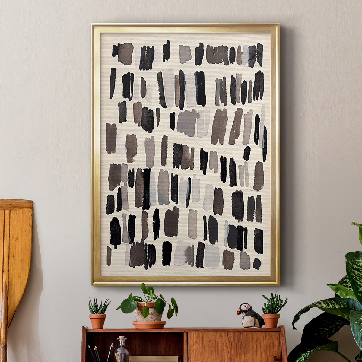 Chalk and Flint III Premium Framed Print, in Gold, Black, or Silver - Ready to Hang
