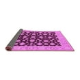 thumbnail image 2 of Ahgly Company Indoor Round Oriental Pink Traditional Area Rugs, 3' Round, 2 of 4