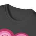 thumbnail image 4 of Love Heart, Gildan Unisex Softstyle T-Shirt, Retro Heart Graphic Tee, S-3XL, 4 of 6