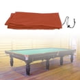 thumbnail image 6 of Billiard Pool Table Cover s Snooker Table Cover for Sun Rain Snow Brown 9ft, 6 of 8