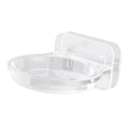 thumbnail image 3 of Luzkey Security Camera Floating Shelf Router Wall Shelf Easy Installation Speakers Storage Organizer for Home Living Room Bathroom Clear, 3 of 8