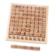 thumbnail image 2 of De Madera Para Niños, Niños, Bebés, 99, Tabla De Multiplicar, Rompecabezas Aritmético De Matemáticas, Material Didáctico Temprano Vogacara HA043568-01, 2 of 6