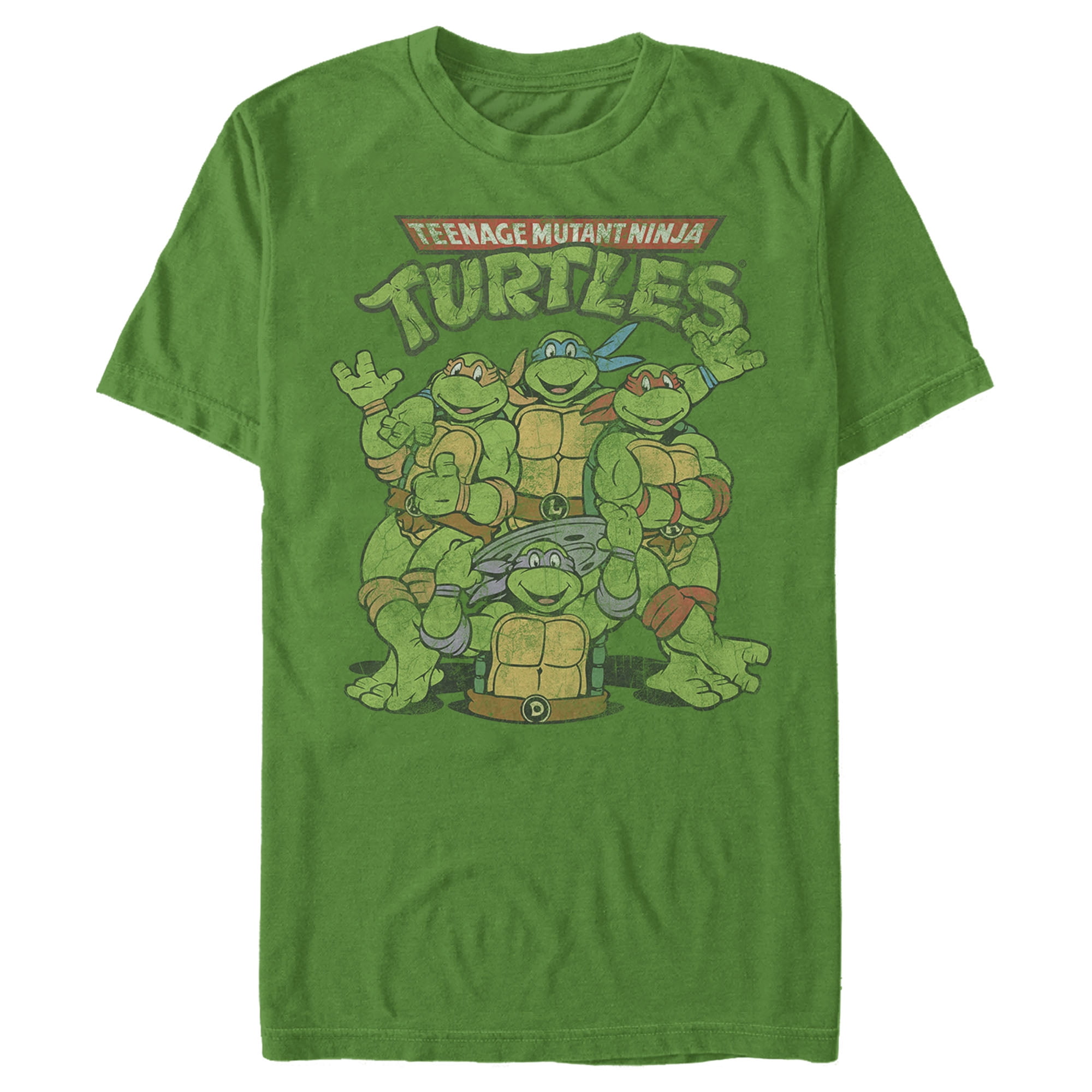 Men's Teenage Mutant Ninja Turtles Best Friend Shot Graphic Tee Kelly ...