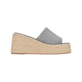 thumbnail image 2 of Women's Wedge Sandal Espadrille Platform Slip On Open Toe Wedge Heel Sandals, 2 of 5