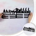 thumbnail image 3 of Iron Medal Hanger Holder Display Wall Rack with Screws Running Sports 150x400mm, 3 of 6
