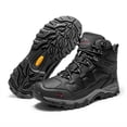 thumbnail image 2 of Botas de senderismo NORTIV 8 Paladin impermeables para hombre, color negro, talla 8, 2 of 7