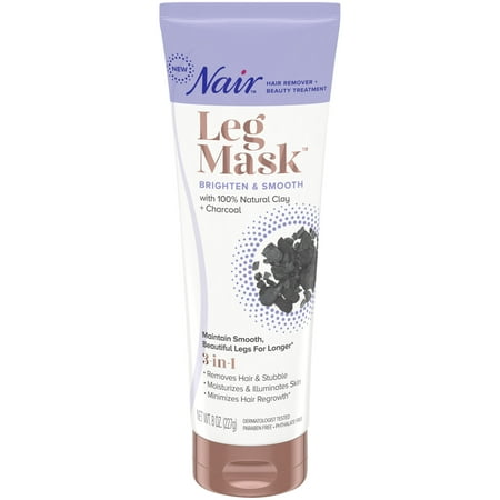 Nair Hair Remover & Beauty Treatment Charcoal Clay Leg Mask (The Best Mass Protein)