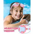 thumbnail image 4 of Kids Swim Goggles, Swimming Goggles for Kids 6-14, Anti-Fog UV Protection Pool Glasses for Boys Girls Children, 4 of 5