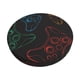 thumbnail image 1 of Balery Gamepad Joystick Game Fundas de asiento para taburete de bar redondo de tela de terciopelo ajustables que protegen de arañazos y manchas para sillas de 14 a 17 pulgadas.-13 inch, 1 of 7