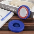 thumbnail image 4 of Geekria QuickFit Replacement Ear Pads for Beats Solo 2 (B0534) & Solo 3 (A1796) Wireless On-Ear Headphones, Ear Cushions (Deep Blue), 4 of 6