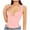 Pink, variant on JIUKE Womens Going out Tops Sleeveless Low Cut Crop Corset Top Slim Fitted Cute Bustier Shirts