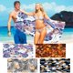thumbnail image 1 of ¡Ahorra en Grande!, Toalla de playa de microfibra, súper liviana, colorida, toalla de baño, manta de playa a prueba de arena, toalla multiusos para viajes, piscina, 30 x 60 pulgadas Akmoler, 1 of 8