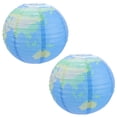 thumbnail image 1 of 2pcs Foldable Paper Lanterns Hanging Sky Paper Lanterns Party Decorations, 1 of 8