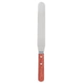 thumbnail image 1 of Metal Wax Spatulas, Reusable Hair Removal Sticks Multipurpose Comfortable With Wooden Handle For Salons For Home, 1 of 8