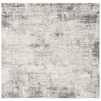 SAFAVIEH Vogue Georgiana Abstract Area Rug, Beige/Charcoal, 5' x 5' Square
