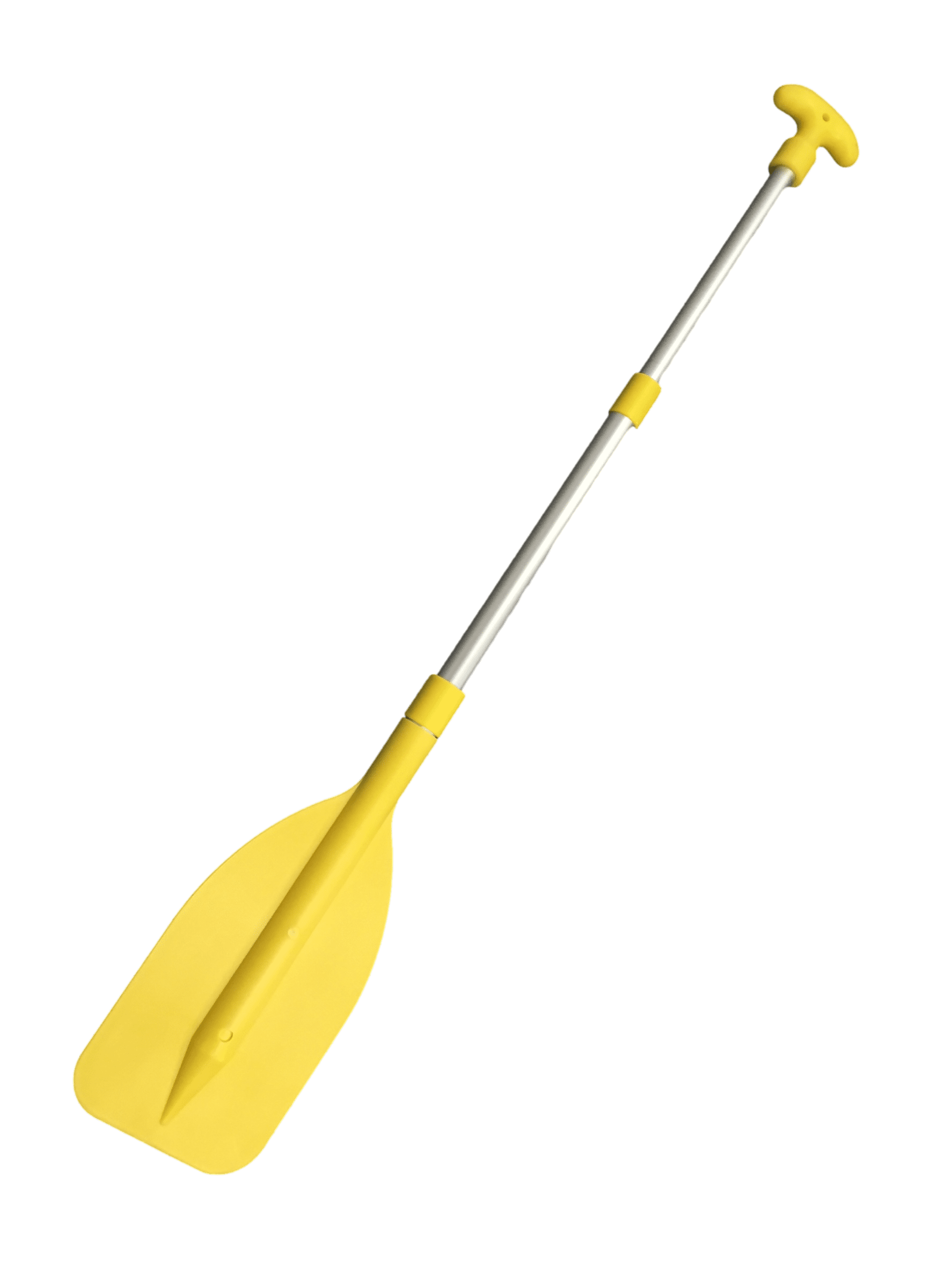 Pactrade Marine Kayak Canoe Raft Jet Ski Yellow Telescopic Plastic Aluminum Oar Paddle Set of 2
