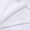 thumbnail image 6 of Coerni Toddler Baby Boys Clothes Set Button-Down Shirt Tops +cotton Linen Shorts Summer Outfit School 𝐔niform Girl 2PCS Clothing, 6 of 8
