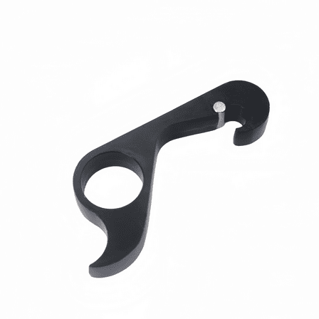 One-Handed Bottle Opener Durable Stainless Steel Ergonomic Design Kitchen Tool
