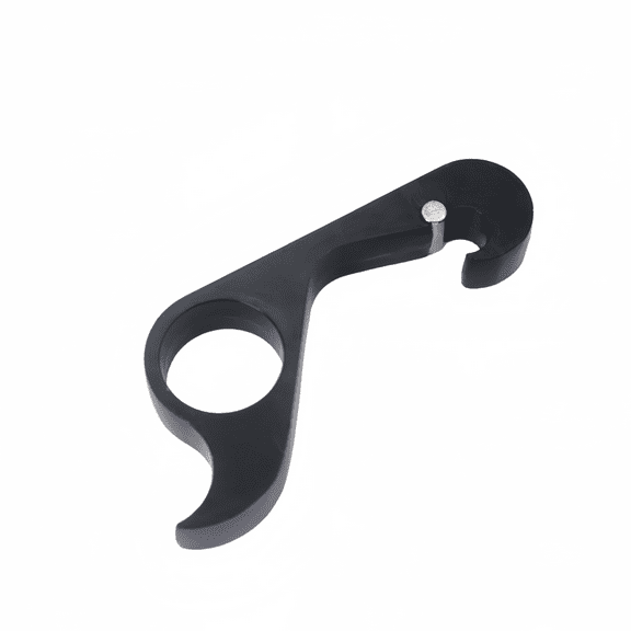 One-Handed Bottle Opener Durable Stainless Steel Ergonomic Design Kitchen Tool