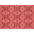 thumbnail image 1 of Ahgly Company Machine Washable Indoor Rectangle Transitional Red Area Rugs, 8' x 10', 1 of 7