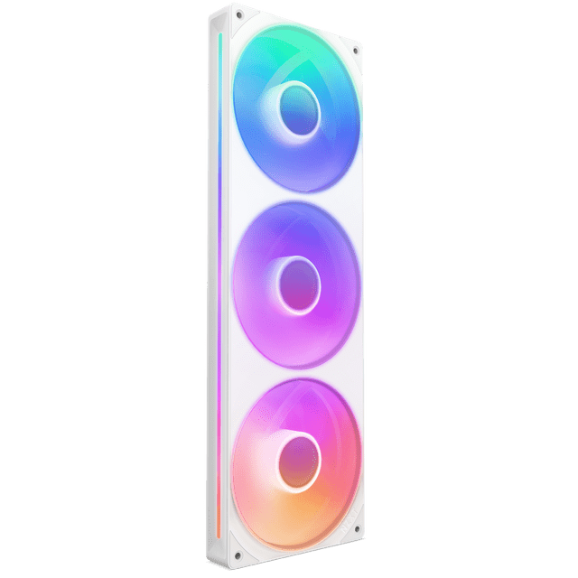 VENTILADOR NZXT F360 RGB CORE WHITE 360MM