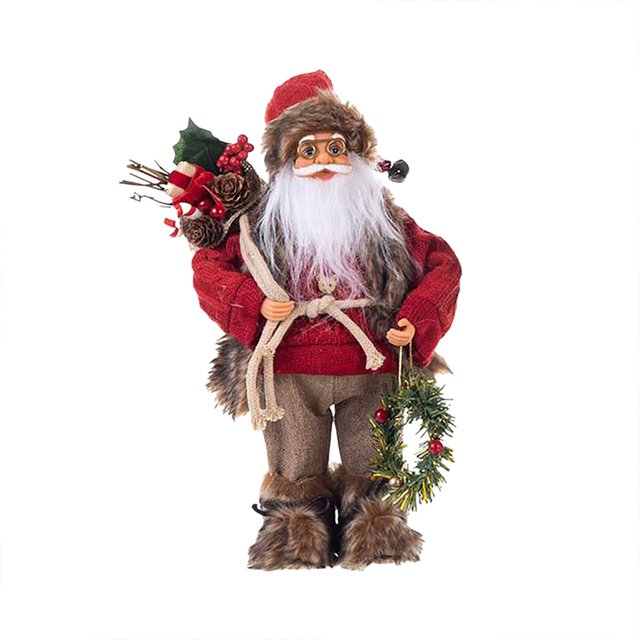 Muñeca De Papá Noel Muñeca De Navidad Decoraciones Para Fiestas Adornos Infantiles De Pie