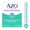 thumbnail image 3 of (3 pack) AZO Urinary Tract Defense Tablets, Antibacterial Protection & Pain Relief for UTI Infection Control, FSA/HSA Eligible, 24 Count, 3 of 10