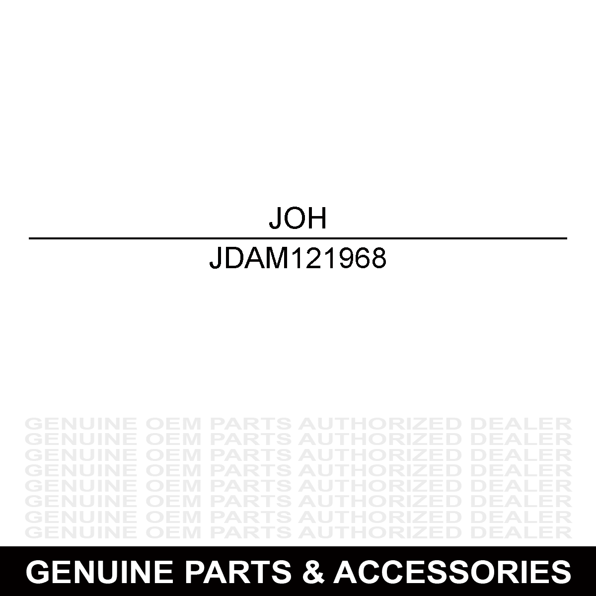 John Deere AM121968 Idler Pulley STX 30 38 46 LT 120 130 160 170 180 190 LTR 155