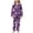 Purple-D, variant on LIIPEE Girls Halloween Graphic Pajamas Long Sleeve Shirts And Pants Pajama Sets Kids Fall Sleepwear 4-14 Years