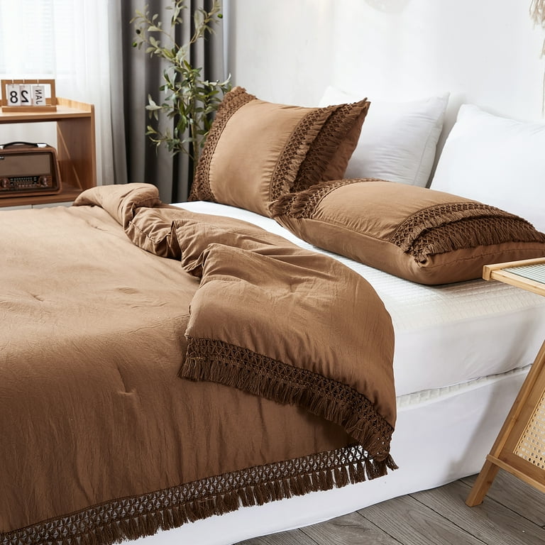 Latte Bedding Set / Brown, Best Stylish Bedding