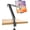 up to 18.5", variant on Adjustable Portable  Stand 15.6" - 360? Rotating Base Tall Tablet Desk Arm Holder Stand for iPad Air/Pro/Mini Swivel Flexible Clamp Mount Soporte para Tablet/ Portatil/Ereader