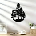 thumbnail image 3 of XIBUFE 2026 New Pine Tree Wall Decor,Pine Tree Metal Wall Art Wall Sticker,Metal Tree Wall Decor,Nature Sign,Unique Home Decor Gift,Nature Forest Decor,Farmhouse Decor, 3 of 7