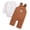 Gset14-Coffee, variant on Baby Boys Girls Spring and Fall Casual Loose Fit Overalls Set With Bear Design Long Sleeve Overalls,Sizes 6-9 Months