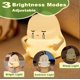 thumbnail image 2 of Cute Panda Night Light, LED Squishy Novelty Animal Night Lamp, 3 Level Dimmable Nursery Nightlight for Breastfeeding Toddler Baby Kids Decor, Coo, 2 of 5