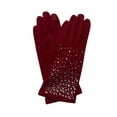 thumbnail image 4 of Guantes cálidos de invierno con pantalla táctil para adultos, regalo para adultos, guantes de dedos completos Rojo, 4 of 9