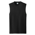 thumbnail image 5 of Yellow Rooster Men's Core Cotton Sleeveless Tee Jet Black 4XL, 5 of 6