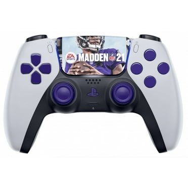 ModdedZone MADDEN Smart Rapid Fire PRO Controller for PS5, FPS OEM COD games, White/Gold
