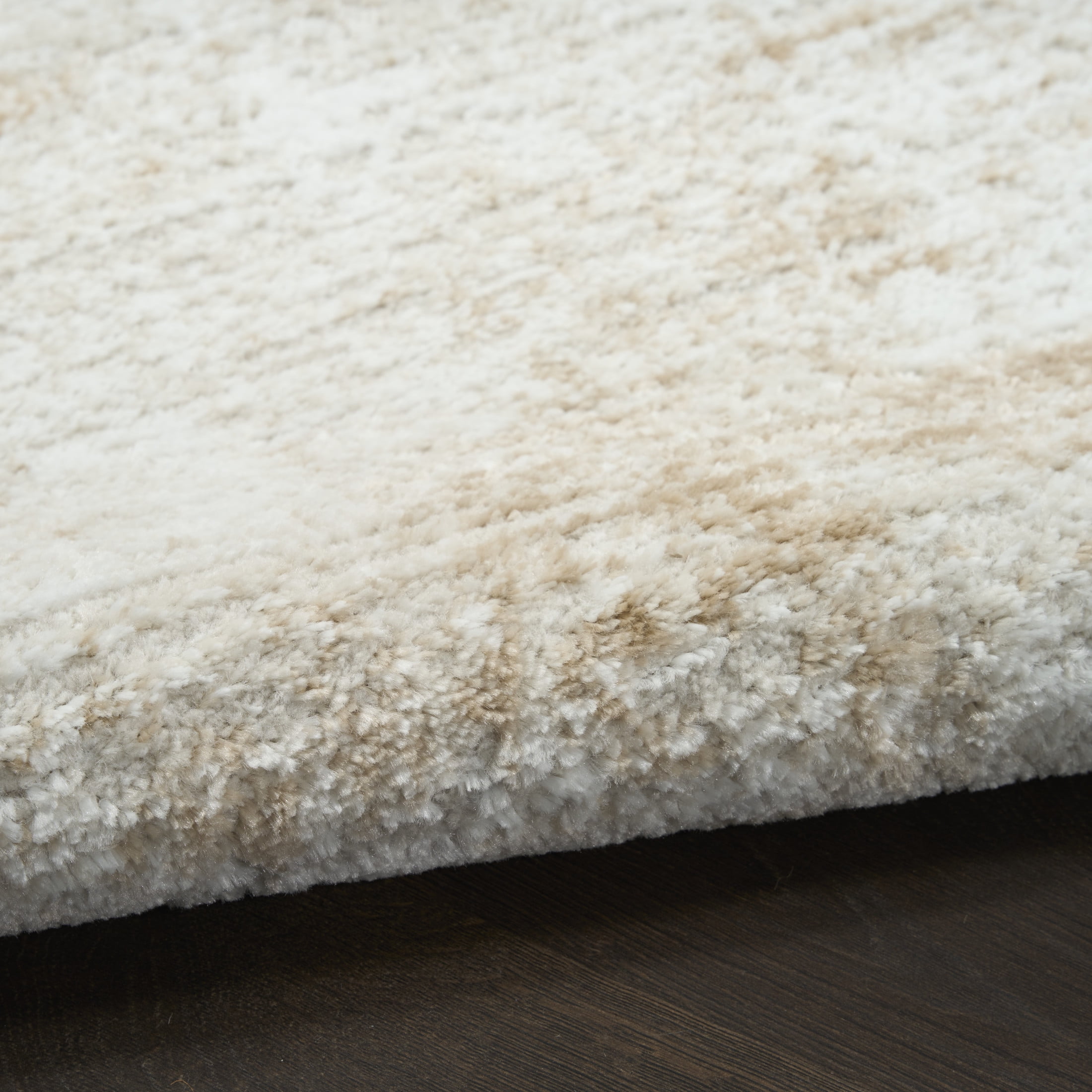Nourison Dekor 7'10" x 9'10" Ivory Beige Modern Indoor Rug