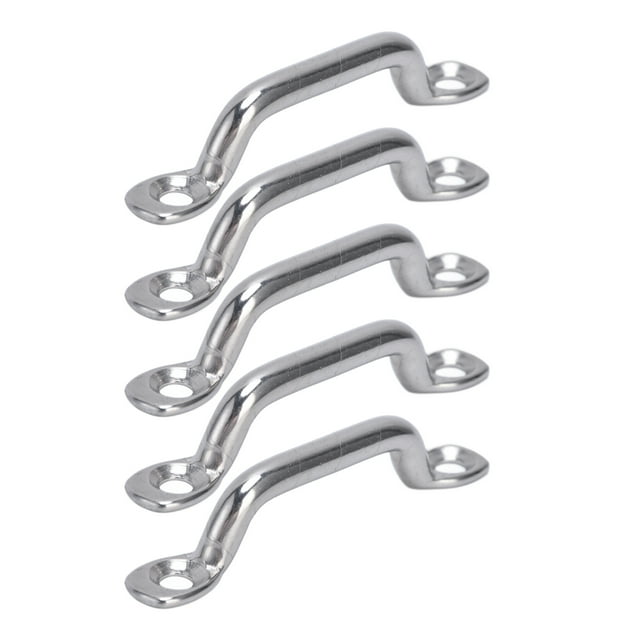 Boat Top Pad Eye, 6mm Handle Width 10Pcs Pads Eyes Rustproof For Kayak For Ship For Canoe