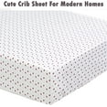 thumbnail image 3 of Danica 100% Cotton Fitted Baby Crib Sheet 3 Pack for baby Boys Girls |Standard Crib And Toddler Mattress Sheets | 28x52 Inch (3PK, Ladybug Garden), 3 of 7