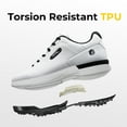 thumbnail image 5 of FitVille Wide Mens Golf Shoes Outdoor Waterproof Spiked Golf Shoes for Men, 11.5 Wide, 5 of 5