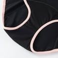 thumbnail image 3 of Penkiiy Period Underwear for Women Women's Large Cotton Color Postpartum Recovery Physiological Underwear Pink Underwear, 3 of 6