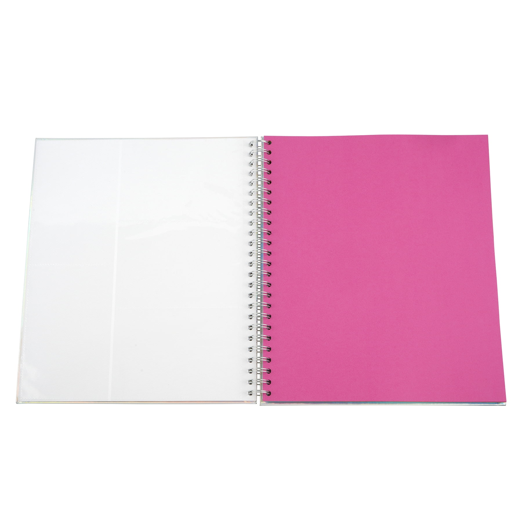 Recollections Holographic 12" x 12" Spiral Bound Scrapbook Album - Acid-Free Chipboard Albums with Pocket & Photo Pages for DIY Scrapbooking & Memory Keeping, 6 Pack