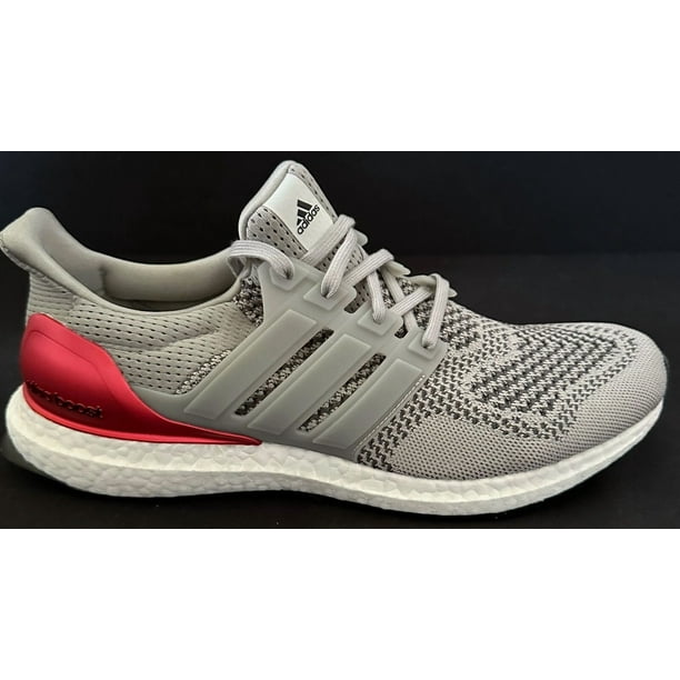 Ad-id-as UltraBoost 1.0 Gray Scarlet Shoe Sneaker UltraBoost Men Size Multi HR0062