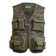 thumbnail image 5 of Mesh Fishing Vest Lightweight with Multi Pocket Camping Travel Training, 5 of 8