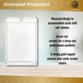 thumbnail image 4 of Portacartas Max Protection con cierre magnético, máxima protección, pack de 10, protección UV, 4 of 7