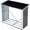 Dark Gray + Steel#8, variant on Small Outdoor Storage Shed, 3 x 3 FT Metal Steel Garden Utility Shed with Single Lockable Door for Backyard Patio Lawn, Dark Gray