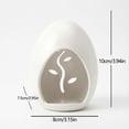 thumbnail image 3 of Easter Hollow Egg Shaped Candlestickceramic Candlestick Aromatherapy Lamp Decoration Ornament, 3 of 8