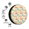 thumbnail image 4 of Cauagu Easter eggs Print Travel Luggage Cover,Travel Dust-proof Suitcase Cover Softside Suitcase Protector for 18-32inch,Not Included Suitcase-14 inch, 4 of 6
